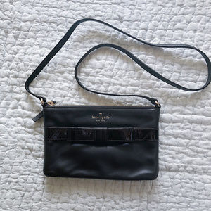 Kate Spade Crossbody Bag, Black Leather